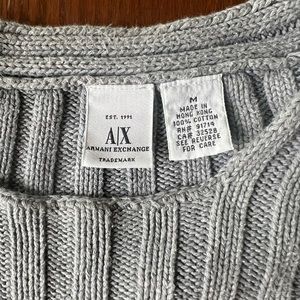vintage Armani 100% cotton sweater
